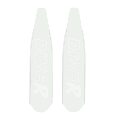 DiveR Clear Free Diving Fin Blades - Infinity DiveDiveR Clear Free Diving Fin BladesDiveR