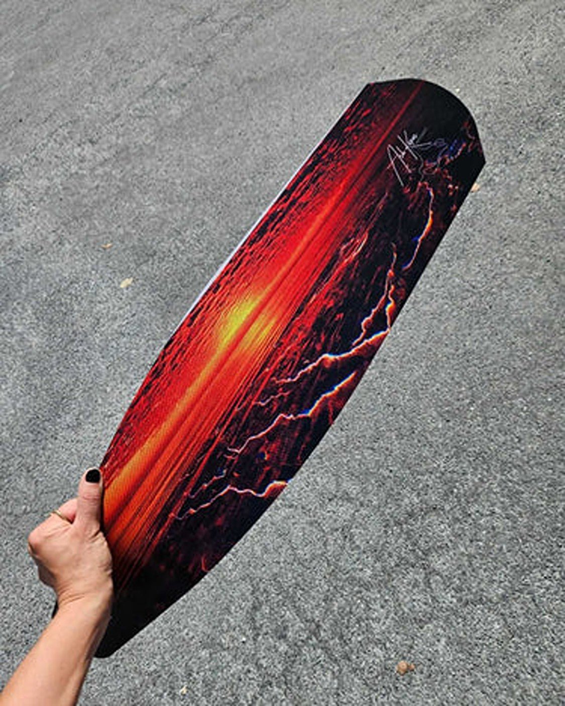 DiveR - Coral Sunset by Ash Kara Free Diving Fin Blades - Infinity DiveDiveR - Coral Sunset by Ash Kara Free Diving Fin BladesDiveR