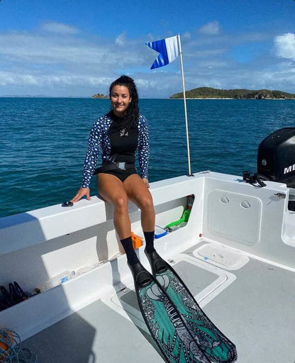 DiveR - Cray Fish by Nadia Dora Free Diving Fin Blades - Infinity DiveDiveR - Cray Fish by Nadia Dora Free Diving Fin BladesDiveR