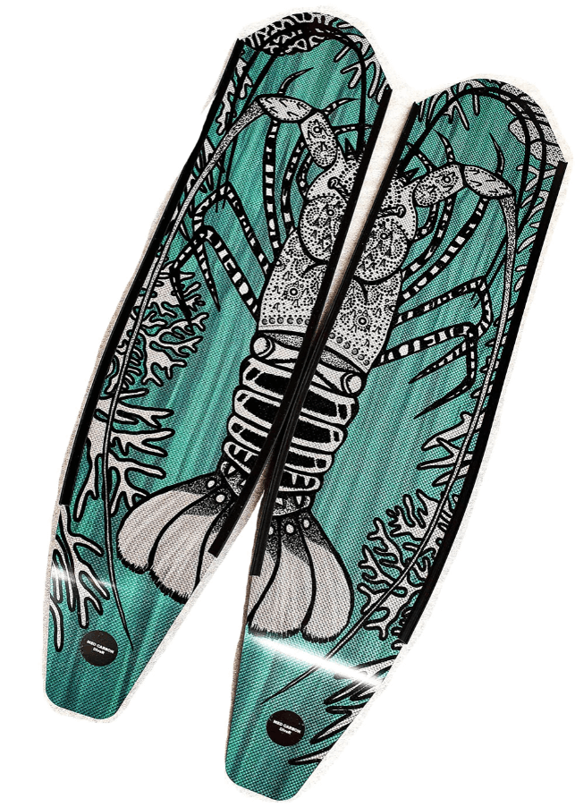 DiveR - Cray Fish by Nadia Dora Free Diving Fin Blades - Infinity DiveDiveR - Cray Fish by Nadia Dora Free Diving Fin BladesDiveR
