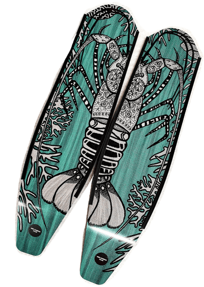 DiveR - Cray Fish by Nadia Dora Free Diving Fin Blades - Infinity DiveDiveR - Cray Fish by Nadia Dora Free Diving Fin BladesDiveR