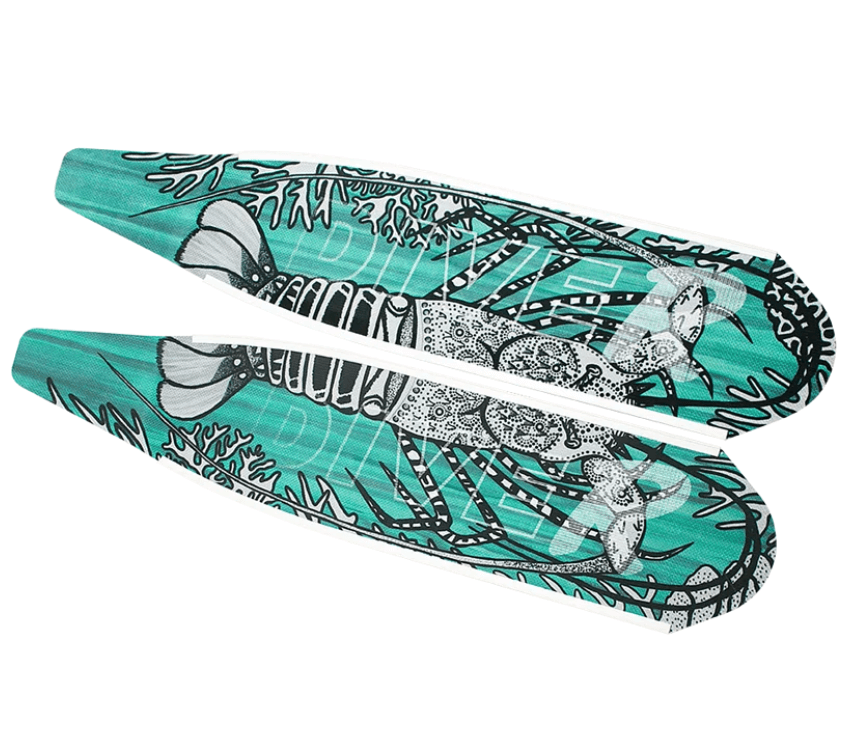 DiveR - Cray Fish by Nadia Dora Free Diving Fin Blades - Infinity DiveDiveR - Cray Fish by Nadia Dora Free Diving Fin BladesDiveR