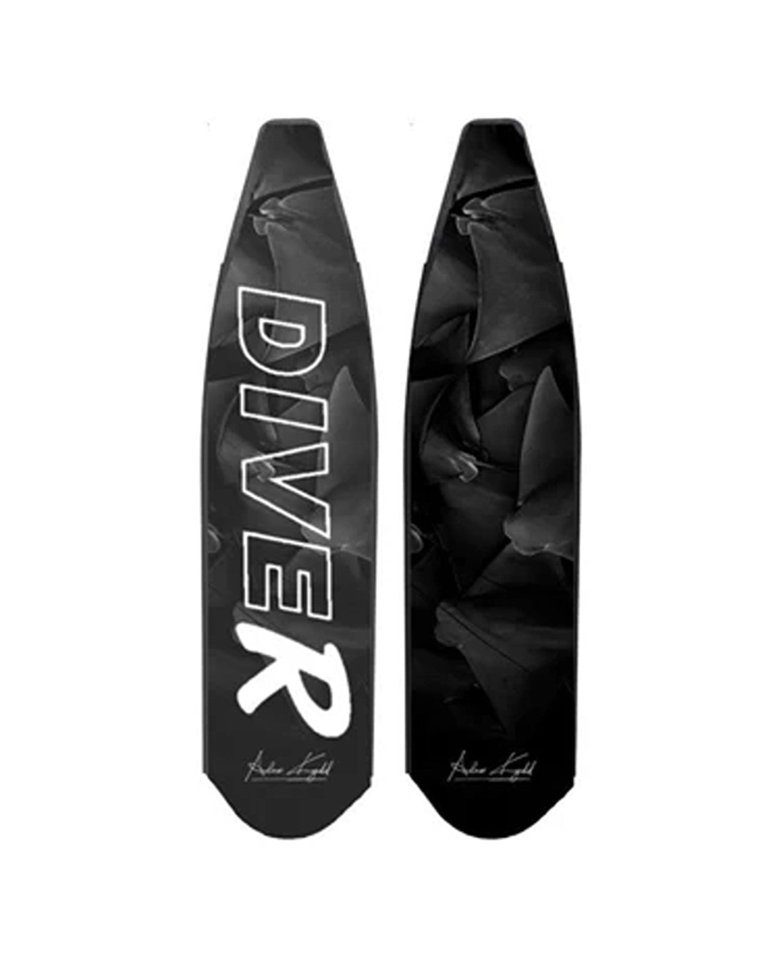 DiveR - Dark Dancing by Alex Kydd Free Diving Fin Blades - Infinity DiveDiveR - Dark Dancing by Alex Kydd Free Diving Fin BladesDiveR