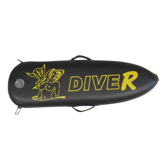 DiveR Diver Spear Float 45L - Yellow or Black - Infinity DiveDiveR Diver Spear Float 45L - Yellow or BlackDiveR