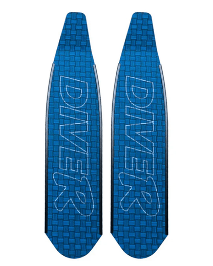 DiveR - Innegra Blue Free Diving Fin Blades - Infinity DiveDiveR - Innegra Blue Free Diving Fin BladesDiveR