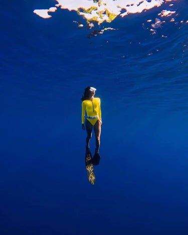 DiveR - It's Gold by Karin Studer Free Diving Fin Blades - Infinity DiveDiveR - It's Gold by Karin Studer Free Diving Fin BladesDiveR