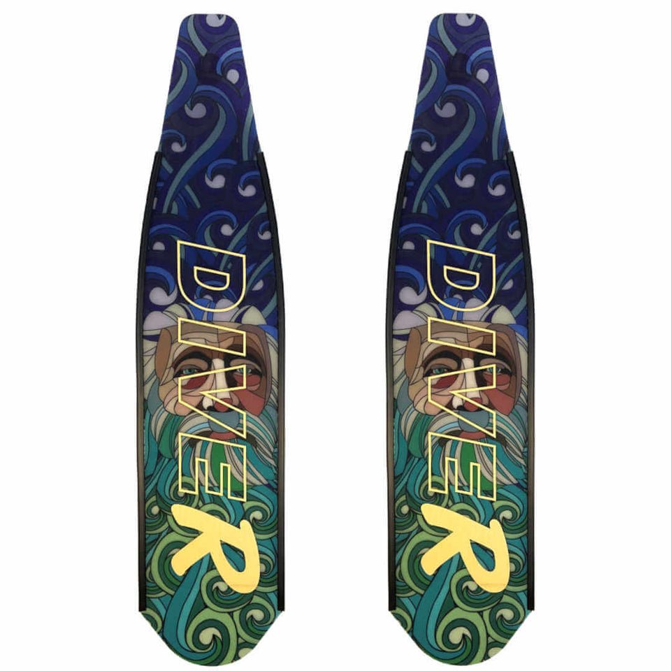 DiveR - Neptune Free Diving Fin Blades - Infinity DiveDiveR - Neptune Free Diving Fin BladesDiveR