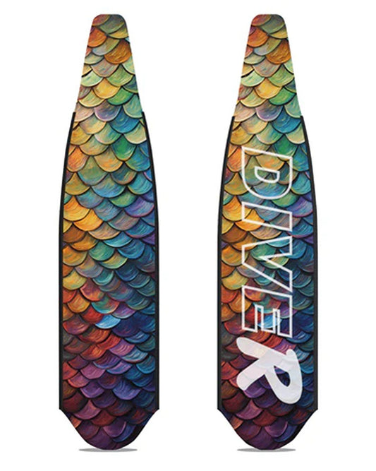 DiveR - Parrot Fish Free Diving Fin Blades - Infinity DiveDiveR - Parrot Fish Free Diving Fin BladesDiveR