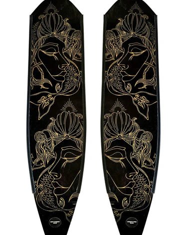 DiveR - Sea Goddess by Karin Studer Free Diving Fin Blades - Infinity DiveDiveR - Sea Goddess by Karin Studer Free Diving Fin BladesDiveR