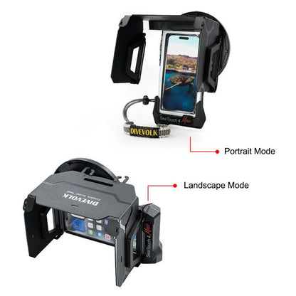 Divevolk SeaTouch 4 Max or 4 Max Plus Touchscreen Underwater Housing - Infinity DiveDivevolk SeaTouch 4 Max or 4 Max Plus Touchscreen Underwater HousingDivevolk