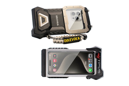 Divevolk SeaTouch 4 Max or 4 Max Plus Touchscreen Underwater Housing - Infinity DiveDivevolk SeaTouch 4 Max or 4 Max Plus Touchscreen Underwater HousingDivevolk