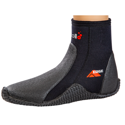 Apollo Edge Neoprene Dive Boots with Zip - 5mm