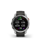 Garmin Epix™（第 2 代）- 标准版 47 毫米 - 板岩钢带黑色表带智能手表