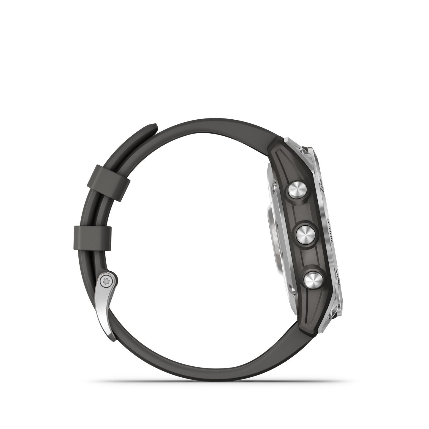 Garmin Epix™ (Gen 2) - Standard Edition 47mm - Slate Steel with Black Band Smart Watch