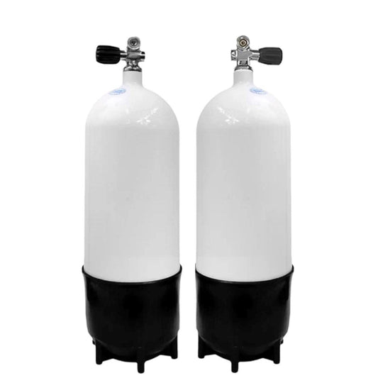 Faber Sidemount Steel Cylinder 10.5L – 232 Bar - Infinity DiveFaber Sidemount Steel Cylinder 10.5L – 232 BarFaber