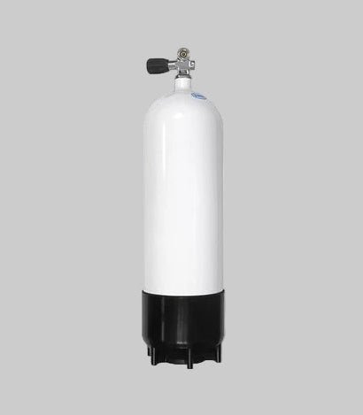 Faber Steel Cylinder 9L - 232 Bar with Option Valve - Infinity DiveFaber Steel Cylinder 9L - 232 Bar with Option ValveFaber