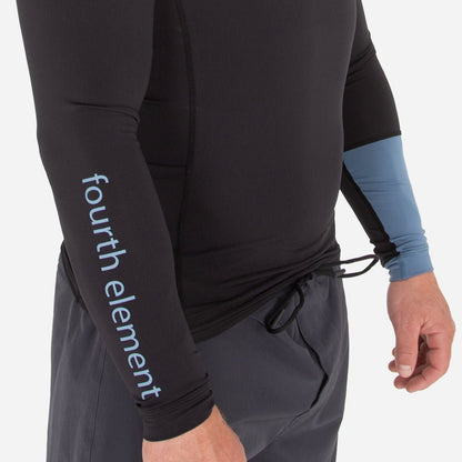 Fourth Element Classic Fit Long Sleeves Hydro-T Black/ Ocean Blue - Men - Infinity DiveFourth Element Classic Fit Long Sleeves Hydro-T Black/ Ocean Blue - MenFourth Element