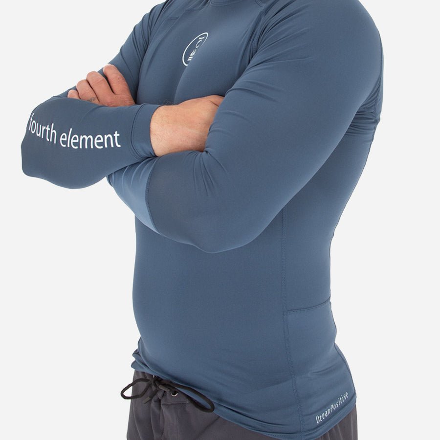 Fourth Element Classic Fit Long Sleeves Hydro-T Deep/ Ocean Blue - Men - Infinity DiveFourth Element Classic Fit Long Sleeves Hydro-T Deep/ Ocean Blue - MenFourth Element