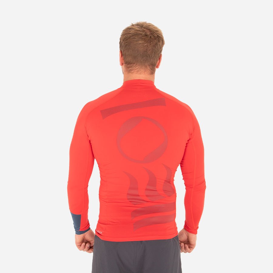 Fourth Element Classic Fit Long Sleeves Hydro-T Lava/ Deep Blue - Men - Infinity DiveFourth Element Classic Fit Long Sleeves Hydro-T Lava/ Deep Blue - MenFourth Element