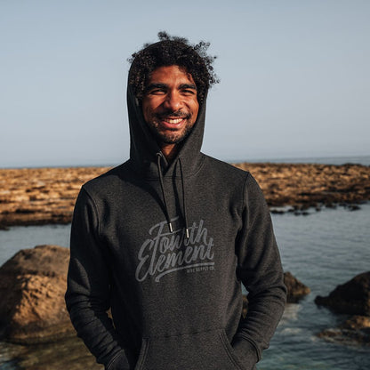 Fourth Element Dive Supply Hoodie - Dark Heather Grey - Unisex - Infinity DiveFourth Element Dive Supply Hoodie - Dark Heather Grey - UnisexFourth Element