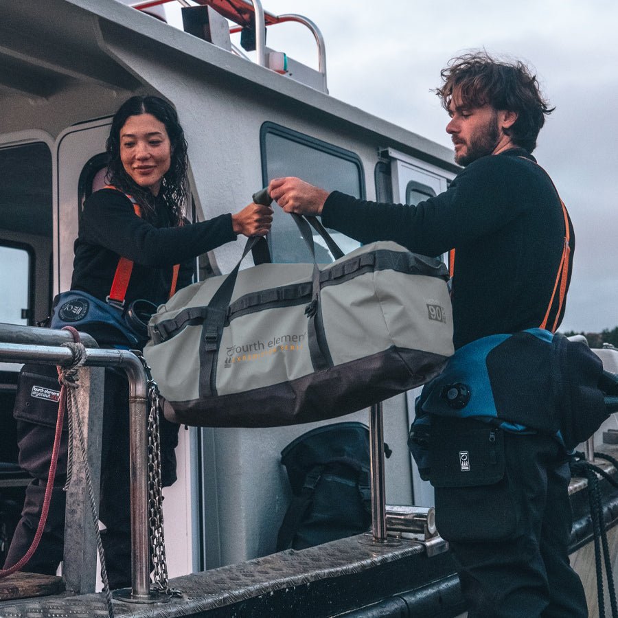 Fourth Element Expedition Duffel Bag Grey - Infinity DiveFourth Element Expedition Duffel Bag GreyFourth Element