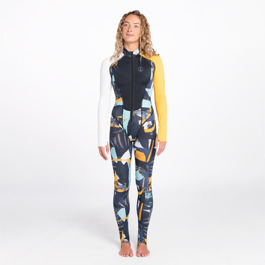Fourth Element Fin Hydrosuit Midnight Pattern - Women - Infinity DiveFourth Element Fin Hydrosuit Midnight Pattern - WomenFourth Element