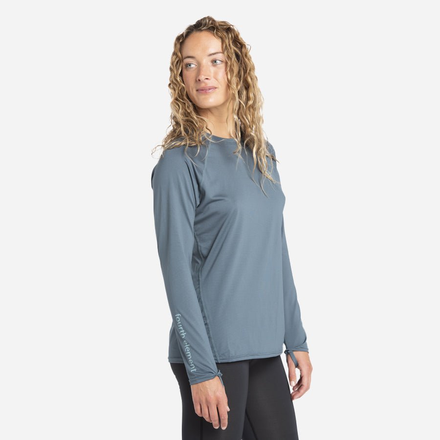 Fourth Element Ocean Positive Long Sleeves Hydro-T Baltic Blue - Women - Infinity DiveFourth Element Ocean Positive Long Sleeves Hydro-T Baltic Blue - WomenFourth Element