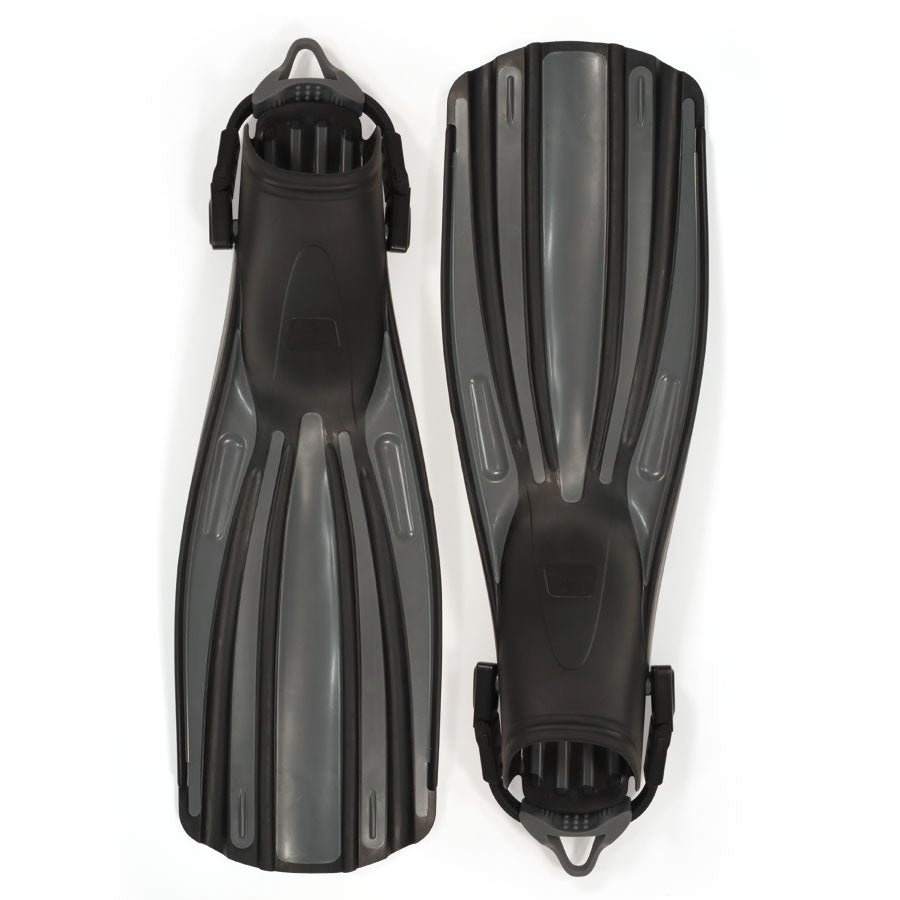 Fourth Element Rec Fins - Black / Grey - Infinity DiveFourth Element Rec Fins - Black / GreyFourth Element
