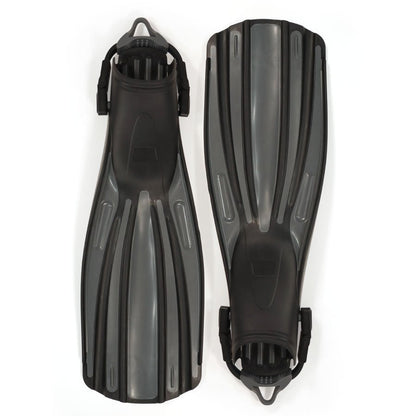 Fourth Element Rec Fins - Black / Grey - Infinity DiveFourth Element Rec Fins - Black / GreyFourth Element