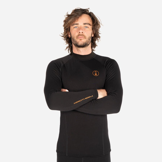 Fourth Element Xerotherm Long Sleeve Top Black - Men - Infinity DiveFourth Element Xerotherm Long Sleeve Top Black - MenFourth Element