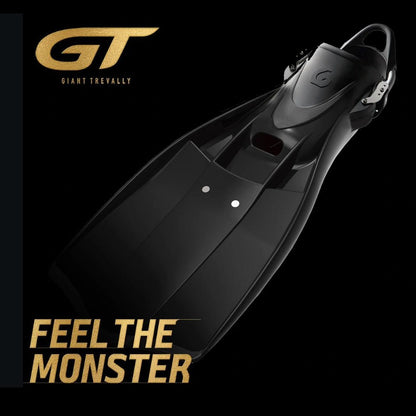 GULL GT Rubber Jet Fin with Spring Strap | Giant Trevally High - Power Fin - Infinity DiveGULL GT Rubber Jet Fin with Spring Strap | Giant Trevally High - Power FinGull