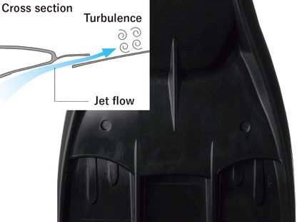 GULL GT Rubber Jet Fin with Spring Strap | Giant Trevally High-Power Fin - Infinity DiveGULL GT Rubber Jet Fin with Spring Strap | Giant Trevally High-Power FinGull