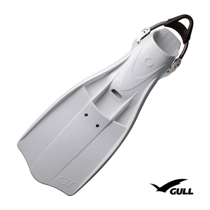 GULL GT Rubber Jet Fin with Spring Strap | Giant Trevally High - Power Fin - Infinity DiveGULL GT Rubber Jet Fin with Spring Strap | Giant Trevally High - Power FinGull