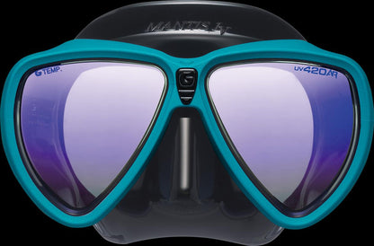 GULL MANTIS LV low volume dive mask with UV420 CUT AR Amber Lens