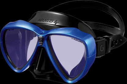 GULL MANTIS LV low volume dive mask with UV420 CUT AR Amber Lens
