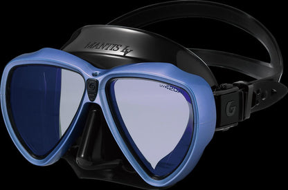 GULL MANTIS LV low volume dive mask with UV420 CUT AR Amber Lens