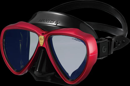 GULL MANTIS LV low volume dive mask with UV420 CUT AR Amber Lens