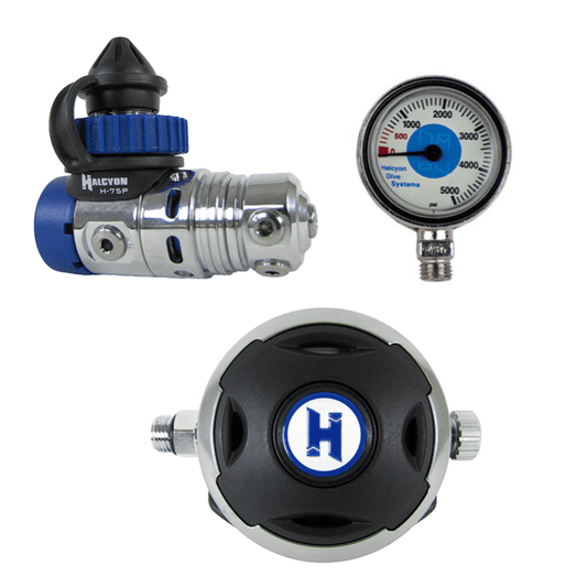 Halcyon H - 75P First Stage Regulator Package - Infinity DiveHalcyon H - 75P First Stage Regulator PackageHalcyon