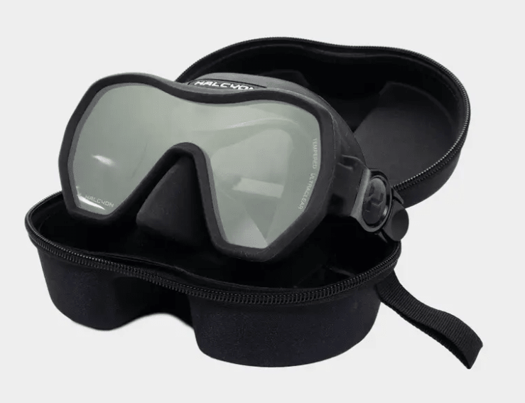 Halcyon Omnis Dive Mask with Optional Elastic Strap - Infinity DiveHalcyon Omnis Dive Mask with Optional Elastic StrapHalcyon