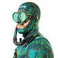 Hunt Master Harbinger Camo Diving Mask with Matching Camo Container