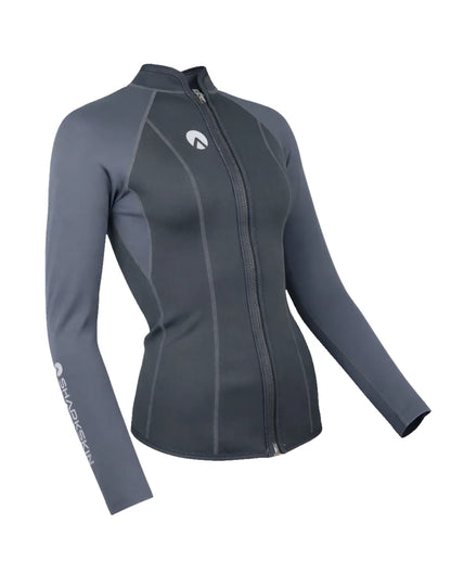 Sharkskin High Performance T2 Long Sleeve Full Zip Top  Womens