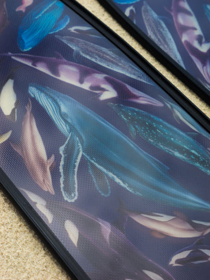 Divermon Indigo Cetaceans Free Diving Fins Blades - Composite Soft