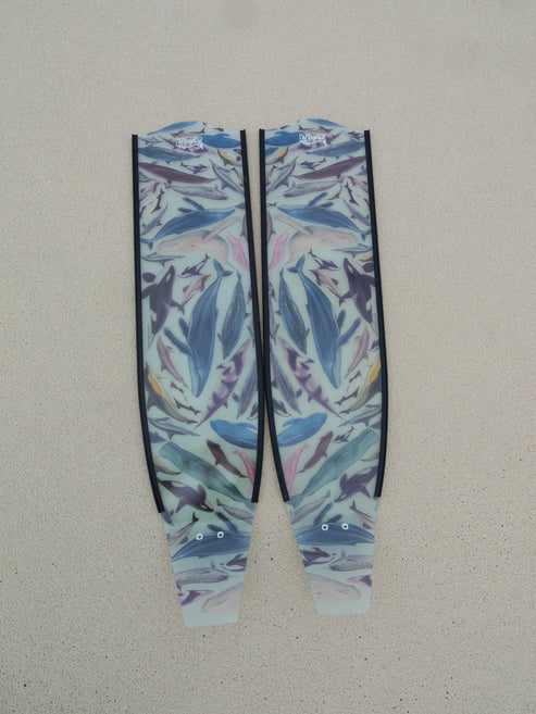 Divermon Cetaceans Free Diving Fins Blades - Composite Soft