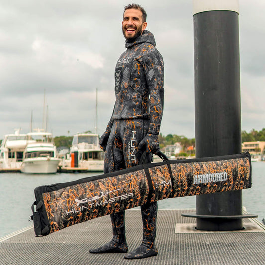 Hunt Master Armoured Travel Speargun Bag - Camo or Plain - Infinity DiveHunt Master Armoured Travel Speargun Bag - Camo or PlainHunt Master