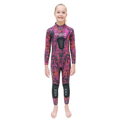 Hunt Master Burnum Camo Children Wetsuit - 2mm - Infinity DiveHunt Master Burnum Camo Children Wetsuit - 2mmHunt Master