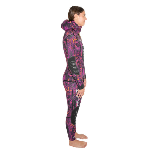 Hunt Master Burnum 'Huntress' Wetsuit Camo Series Pink Camo - 3.5 or 5mm - Infinity DiveHunt Master Burnum 'Huntress' Wetsuit Camo Series Pink Camo - 3.5 or 5mmHunt Master