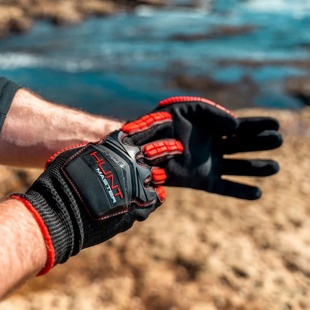 Hunt Master Gauntlet Dive Gloves - Anti - cut Protection - Infinity DiveHunt Master Gauntlet Dive Gloves - Anti - cut ProtectionHunt Master