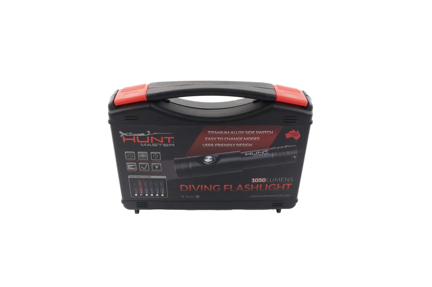 Hunt Master Halo Dive Torch - 1050 Lumens - Infinity DiveHunt Master Halo Dive Torch - 1050 LumensHunt Master