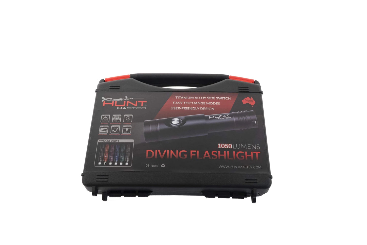 Hunt Master Halo Dive Torch - 1050 Lumens - Infinity DiveHunt Master Halo Dive Torch - 1050 LumensHunt Master