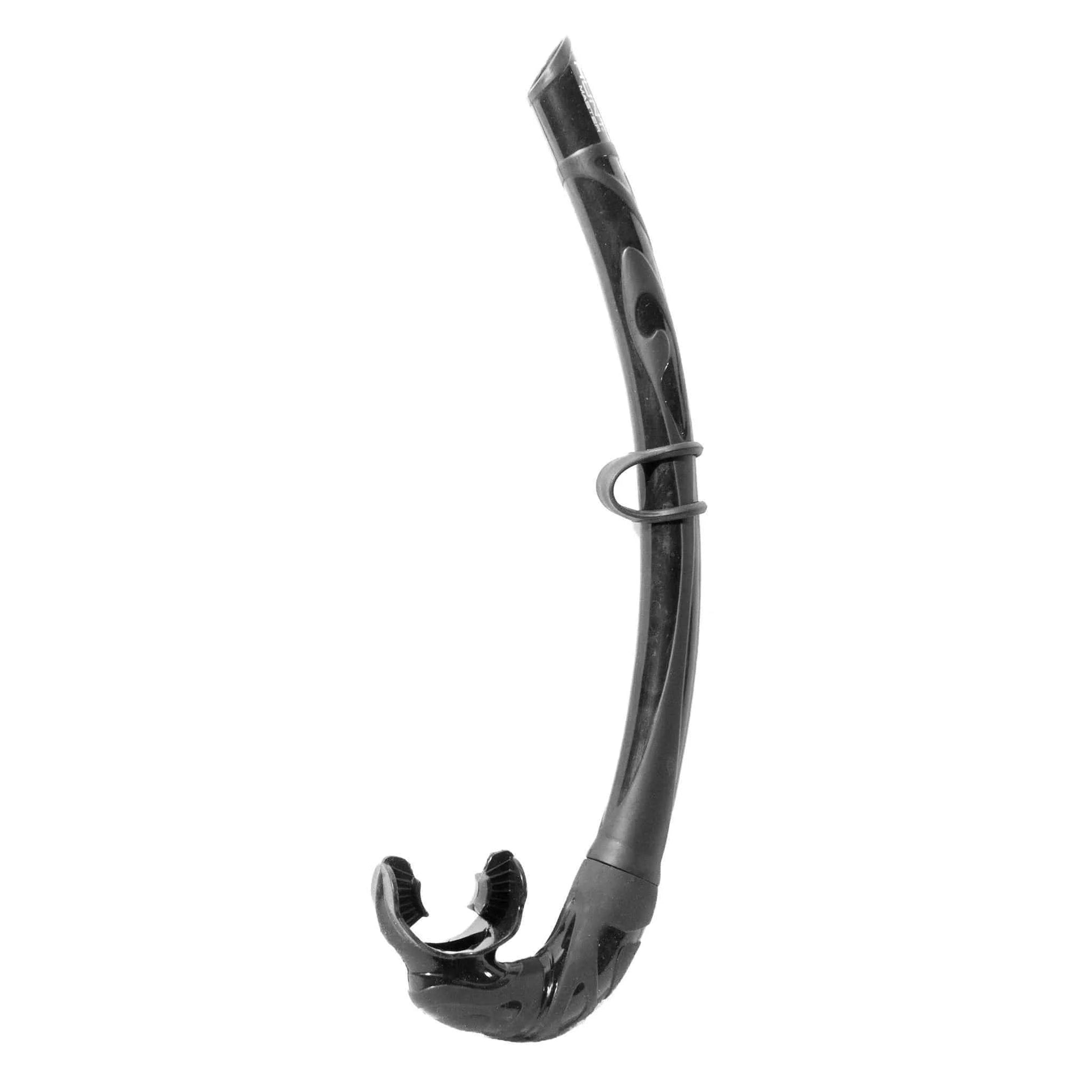 Hunt Master Oarfish Dive Snorkel - Black & Grey with Red Logo - Infinity DiveHunt Master Oarfish Dive Snorkel - Black & Grey with Red LogoHunt Master